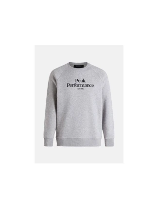 Mikina Peak Performance M Original Crew grey Mikina Peak Performance M Original Crew grey