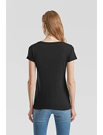 Fruit of the Loom Lady-Fit Iconic 150 T-shirt s výstrihom do V Dámske tričko s výstrihom do V 16.1444 tmavomodrá