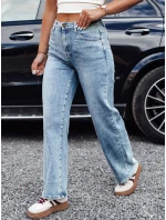 Dámske džínsové nohavice JEANFLOW baggy light blue FashionStreet UY2227