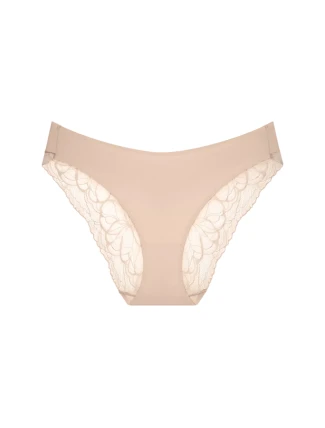 Dámske body Make-Up Illusion Lace Highleg Tai - BROWN - svetlohnedá 00NZ - TRIUMPH