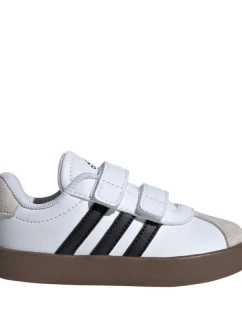 Detská obuv adidas VL Court 3.0 Skateboarding white and grey ID9157
