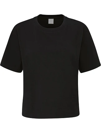 Mantis M 198 Ťažký dámsky crop top 70.0198 čierny Mantis M 198 Ťažký dámsky crop top 70.0198 čierny