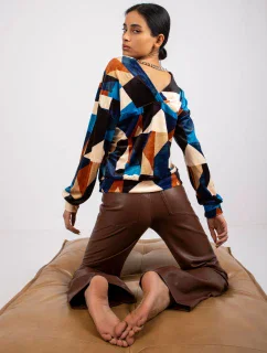 Blúzka DHJ BZ 6550.74P tmavo modrá