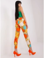 Nohavice DHJ SP 12787D.23X oranžová Nohavice DHJ SP 12787D.23X oranžová