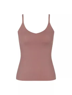 Dámsky top ZERO Feel 2.0 Špagetový top - BROWN - hnedý 1141 - SLOGGI