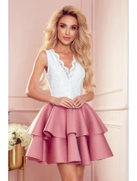 Dámske šaty 368-1 GOLD - NUMOCO Dámske šaty 368-1 GOLD - NUMOCO