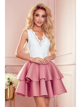 Dámske šaty 368-1 GOLD - NUMOCO Dámske šaty 368-1 GOLD - NUMOCO