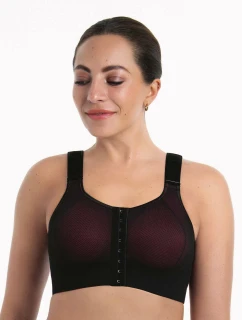 Kompresná podprsenka Osaka s predným zapínaním 1199 čierna - Anita Care