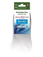 MINI BAMBOO SILVER protišmykové ponožky