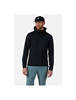 Pánska mikina ROSSIGNOL Mid Layer Thin Fz, čierna Pánska mikina ROSSIGNOL Mid Layer Thin Fz, čierna