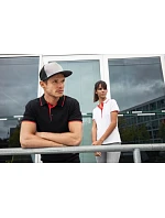 Daiber JN 728 Pánske polo tričko z piké s kontrastným lemom 02.0728 čierna/strieborná Daiber JN 728 Pánske polo tričko z piké s kontrastným lemom 02.0728 čierna/strieborná