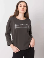 Blúzka RV BZ 6222.18 tmavá khaki