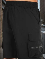 Pánske textilné bojové šortky čierne FashionStreet SX2503