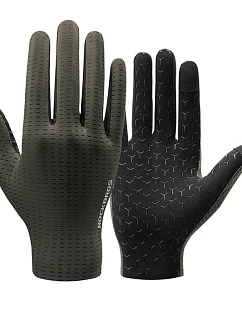 Rockbros Priedušné cyklistické rukavice, plné, veľkosť: XXL - zelené