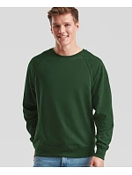 Fruit of the Loom Lightweight Raglan Sweat Pánska raglánová mikina 16.2138 heather grey