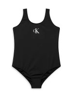 Dievčenské jednodielne plavky KY0KY00069BEH - Calvin Klein