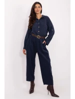 Šnúrové nohavice model 220818 Taliansko Moda