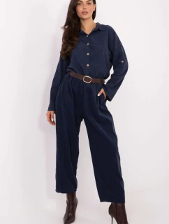 Šnúrové nohavice model 220818 Taliansko Moda