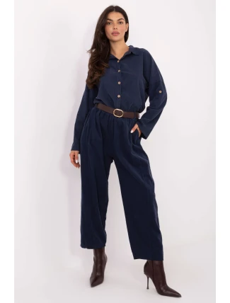 Šnúrové nohavice model 220818 Taliansko Moda