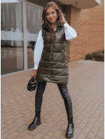 Dámska zelená vesta FIERA FashionStreet TY2362