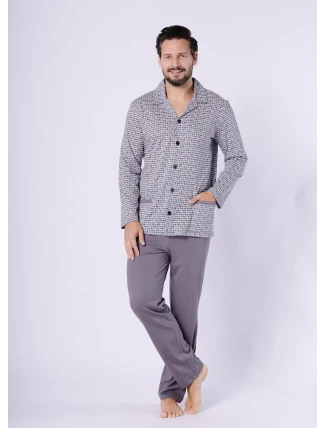 Hotberg 1748 Kamil dlhé/r M-2XL pyžamo bez zipsu