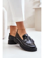 Dámske lakované mokasíny Vinceza 62187 Black Dámske lakované mokasíny Vinceza 62187 Black