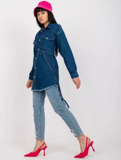 Dámska košeľa-RO-KS-GMK-2304.39-modrá