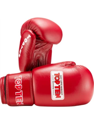 RTT-COMPETITION 10oz kožené boxerské rukavice (WORLD BOX APPROVED)