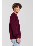 Mikina Fruit of the Loom Iconic 250 Set-In Sweat 16.2292 bordová Mikina Fruit of the Loom Iconic 250 Set-In Sweat 16.2292 bordová