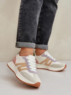 Buty Sportowe Damskie Na Platformie Multikolor Emidi