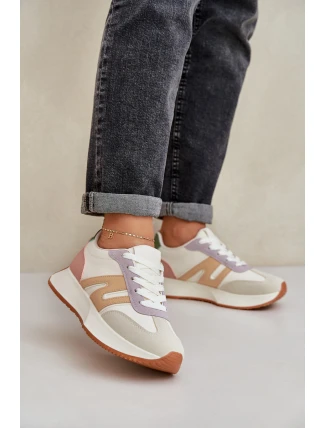Buty Sportowe Damskie Na Platformie Multikolor Emidi