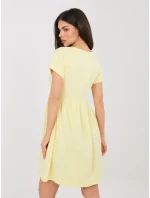 RV šaty SK 5672.03P svetložltá