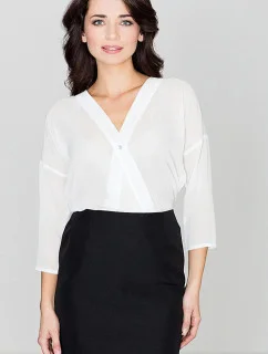 Dámska blúzka K138 Ecru - Lenitif