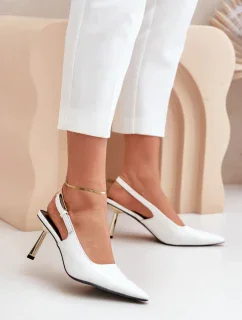 Lodičky na podpätku model 203539 Step in style