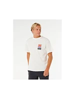 Pánske tričko RIP CURL Search Dawn Tee, biele Pánske tričko RIP CURL Search Dawn Tee, biele