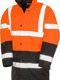 Result R 452X Bezpečnostná bunda 30.452X fluorescenčná oranžová/čierna
