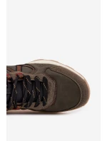 Pánske turistické topánky WRANGLER WEST MEN MID 20253027 dark green Pánske turistické topánky WRANGLER WEST MEN MID 20253027 dark green