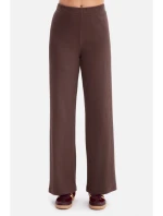 B300 Pletené nohavice - hnedé