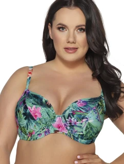 Dámska plavková podprsenka Paradise SK-206 Green mix - AVA