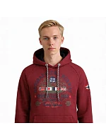 Pánska mikina Geographical Norway DB 100 M WZ3006H/GN-Burgundy