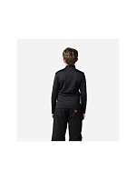 ROSSIGNOL Boy Hero 1/2 Zip Warm Stretch Hoodie Black ROSSIGNOL Boy Hero 1/2 Zip Warm Stretch Hoodie Black