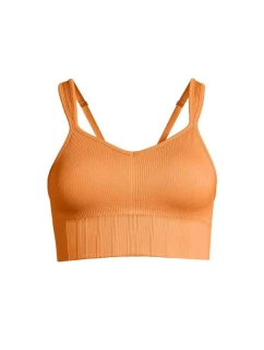 CASALL Bezšvová vystužená športová podprsenka juicy orange