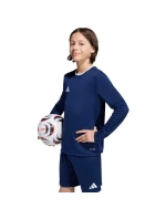 Adidas Entrada 26 detské tričko s dlhým rukávom tmavomodré KF5877