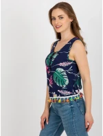 Blúzka AT BZ 2401C.19 tmavo modrá Blúzka AT BZ 2401C.19 tmavo modrá