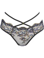 Dámske tangá V-10368 black - Axami
