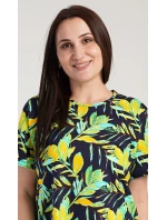 Dámska nočná košeľa s krátkym rukávom Paulina