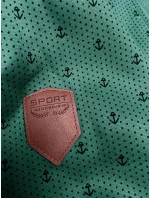 Dámska tyrkysová mikina na zips so sťahovacou šnúrkou (2306) Dámska tyrkysová mikina na zips so sťahovacou šnúrkou (2306)