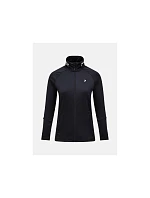 Dámska mikina PEAK PERFORMANCE W Rider Essentials Zip Jacket, čierna Dámska mikina PEAK PERFORMANCE W Rider Essentials Zip Jacket, čierna