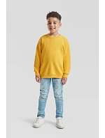 Fruit of the Loom Classic Kids Set-In Sweat Detská mikina 16.2041 vintage heather red Fruit of the Loom Classic Kids Set-In Sweat Detská mikina 16.2041 vintage heather red