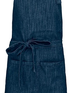 Kariban K 890 Zástera s náprsenkou „Sommelier“ 20.K890 denim